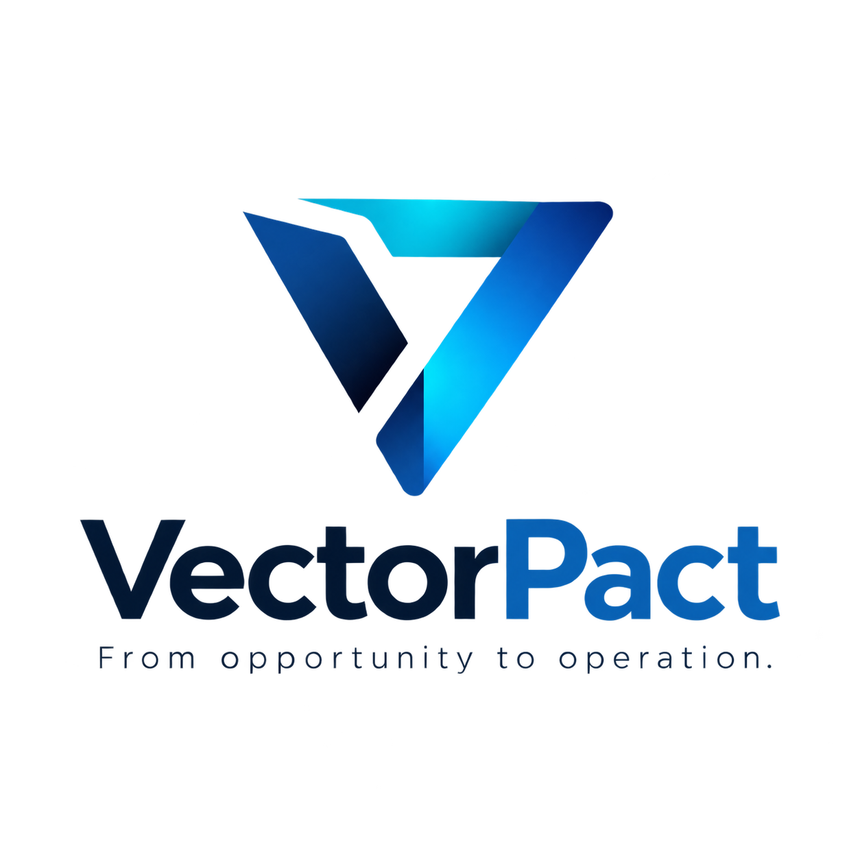 VectorPact logo intro